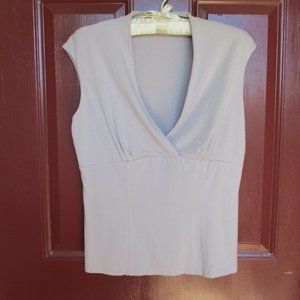 Page Sleeveless Top Dove Grey XL